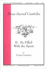 Be Filled with the Spirit SATB choral sheet music cover